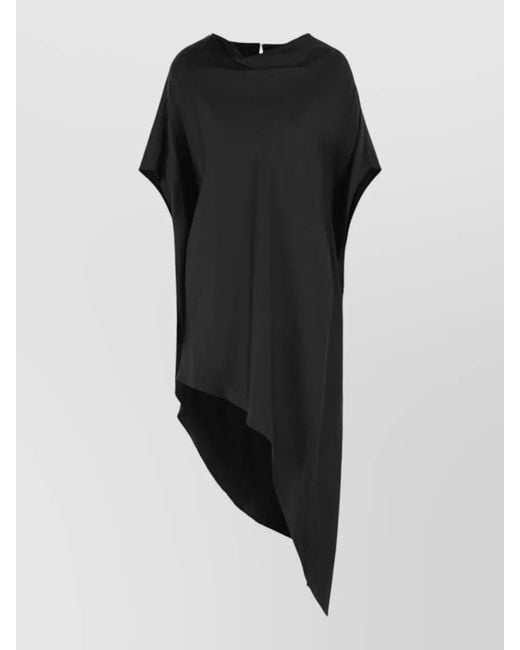 Jonathan Simkhai Black Sadia Mini Dress Acetate Blend