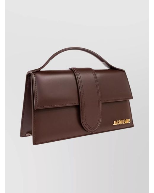 Jacquemus Brown Le Grand Bambino Leather Shoulder Bag
