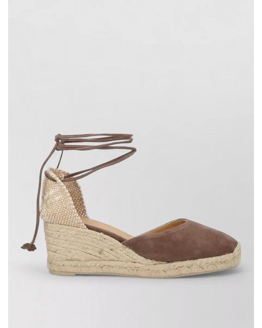 Castaner Natural Leather Espadrilles