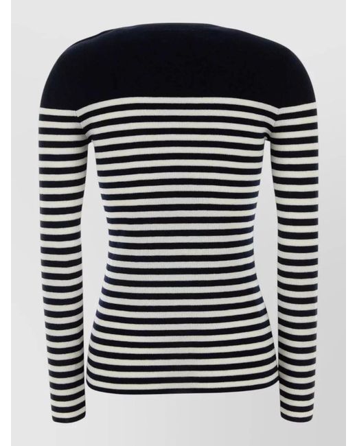 Prada Black Embroidered Wool Jumper