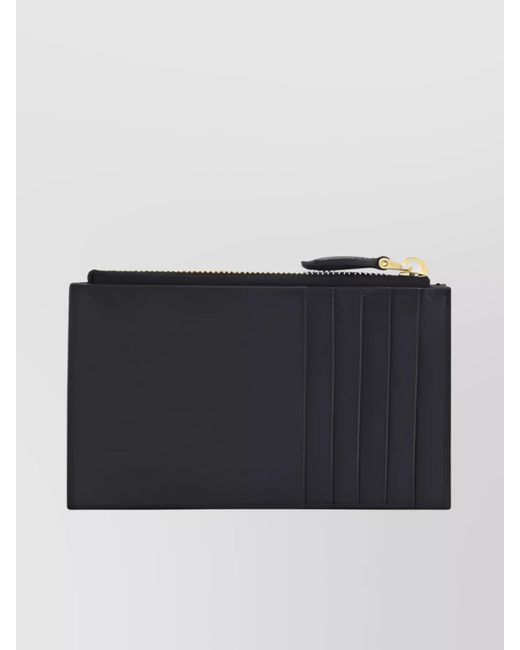 Prada Blue Leather Cardholder