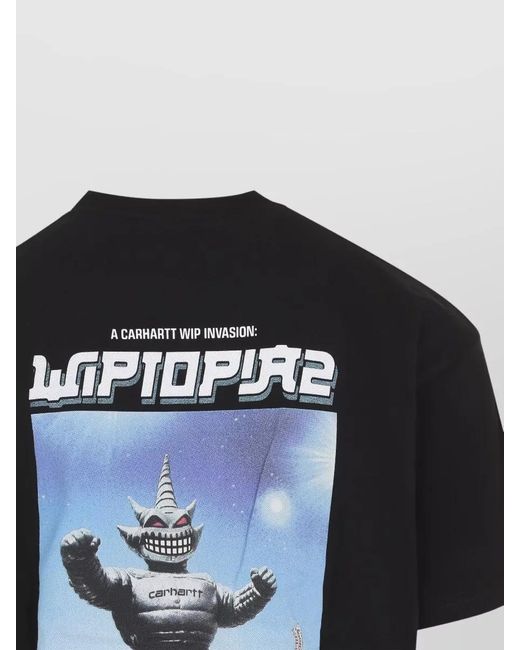 Carhartt Black Wiptopia Graphic Short Sleeve T Shirt for men