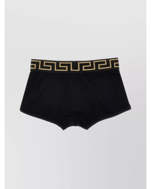 Versace Black Logo Boxer Briefs for men