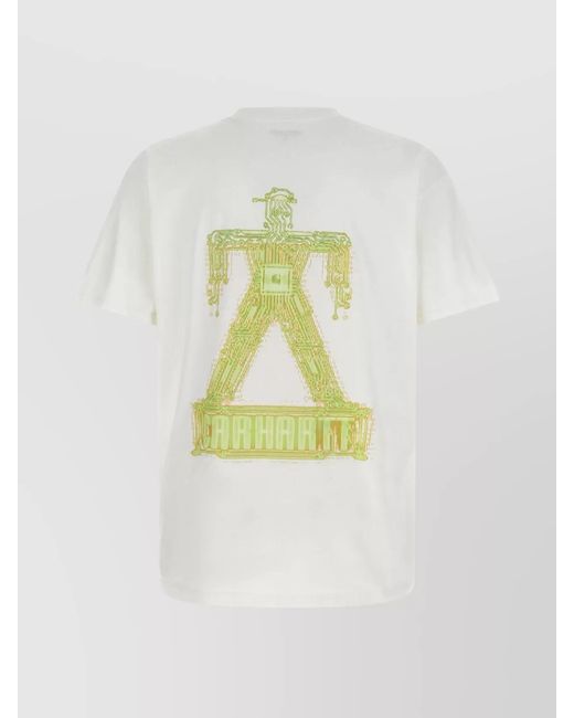 Carhartt Multicolor Electric Boogie Graphic Print Crew Neck T-Shirt for men