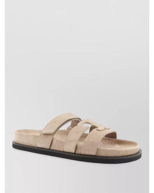 Tory Burch Multicolor Ines Leather Sandals Double Strap