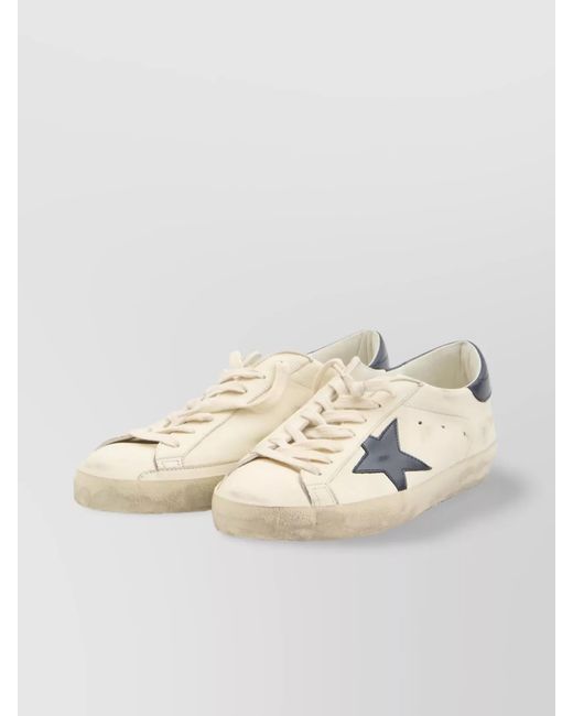 Golden Goose Deluxe Brand Natural Leather Low-Top Sneakers for men