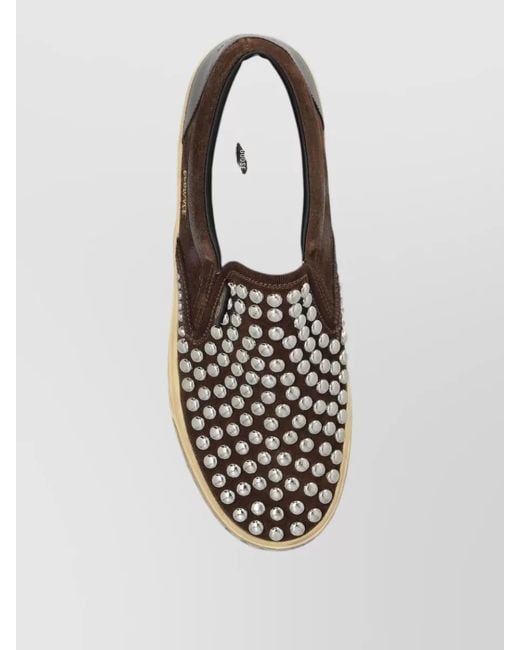 Golden Goose Deluxe Brand Multicolor Vce Leather Loafers Round Toe Studs for men