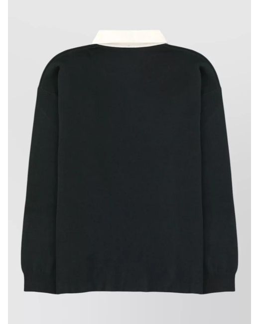 Boss Black Polo Knit H Cenito Collar Rib Finishes for men