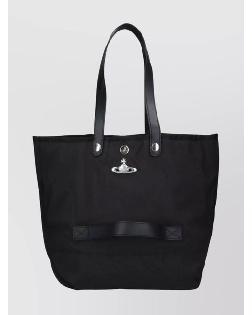Vivienne Westwood Black Utility Tote Bag