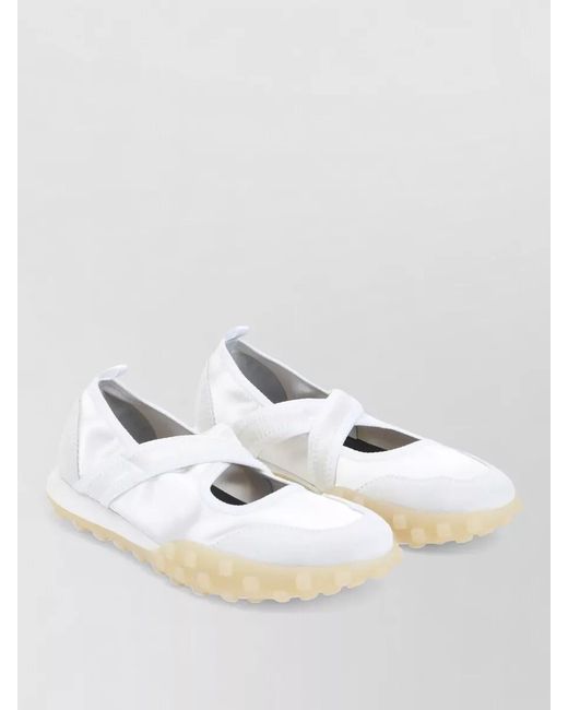 Jil Sander Metallic Slip-On Sneakers