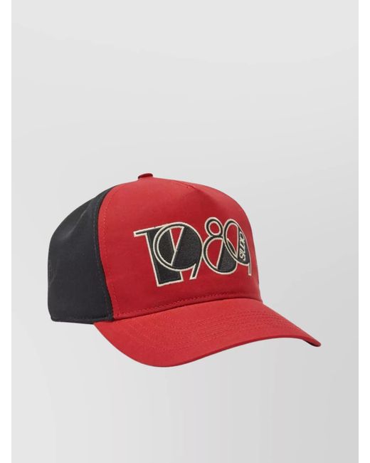 1989 STUDIO Red Logo Baseball Cap for men