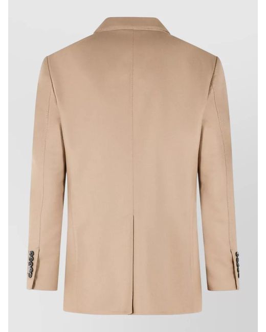 Tom Ford Natural Wool Tailored Jacket Single Breasted Design for men