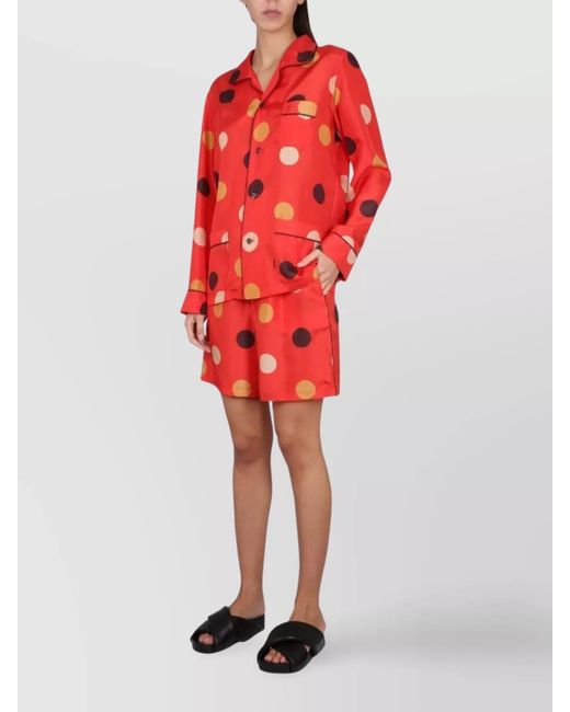 Aspesi Red Poison Shirt