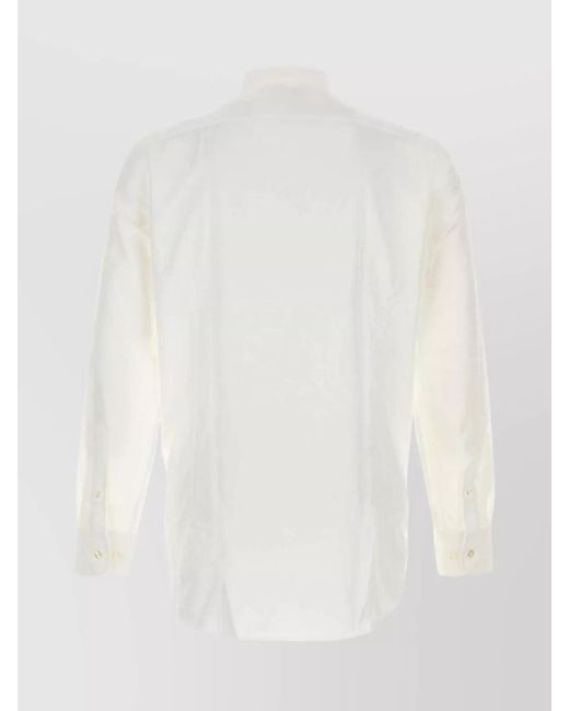 Etro White Jacquard Shirt for men
