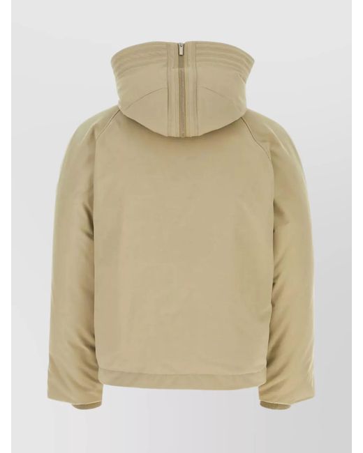 Ferragamo Natural Down Hooded Padded Jacket for men