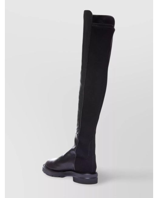 Stuart Weitzman Blue Leather Boots