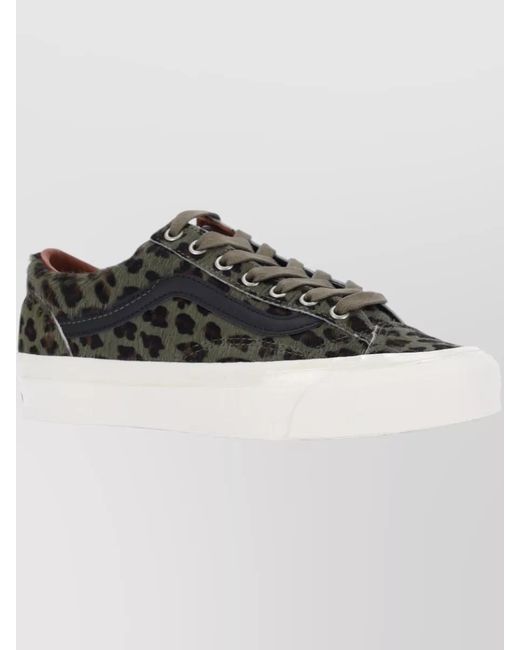 Vans Multicolor Leather Low-Top Sneakers