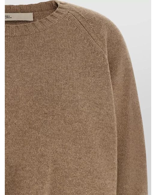 Tory Burch Brown Wool Sweater