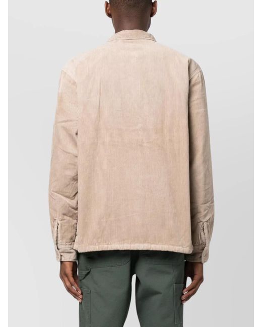 Carhartt Natural Corduroy Relaxed-Fit Shirt Jacket for men