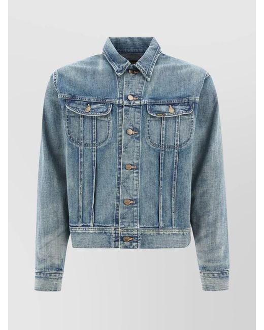 RRL Blue Denim Jacket for men