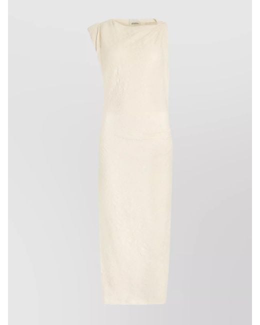 Isabel Marant White Gathered Dress