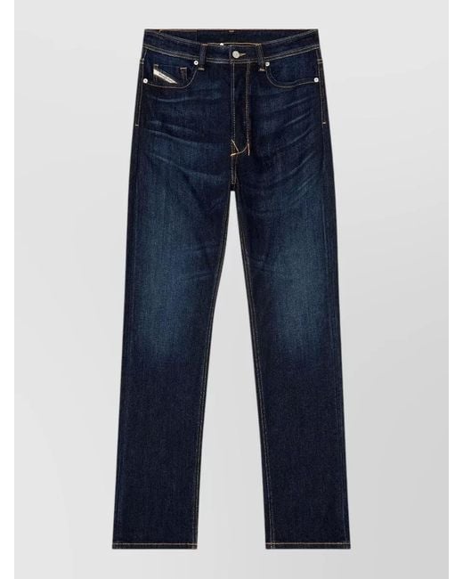 DIESEL Blue 1985 Larkee Straight Leg Denim Trousers for men