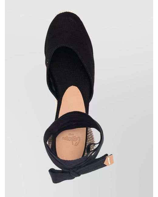Castaner Multicolor Raffia Wedge Espadrilles