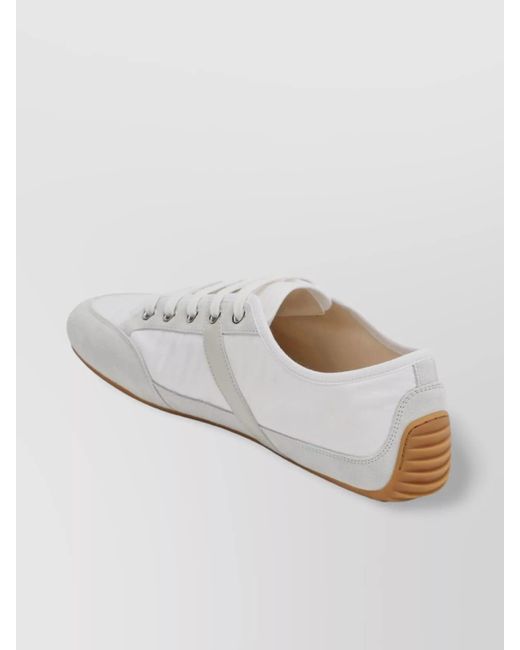Givenchy White Leather Slim Low-Top Sneakers for men