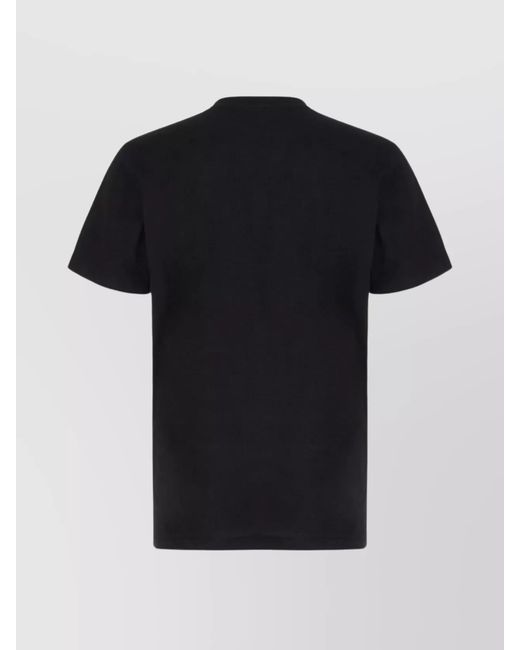 Moschino Black Cotton T-Shirt for men