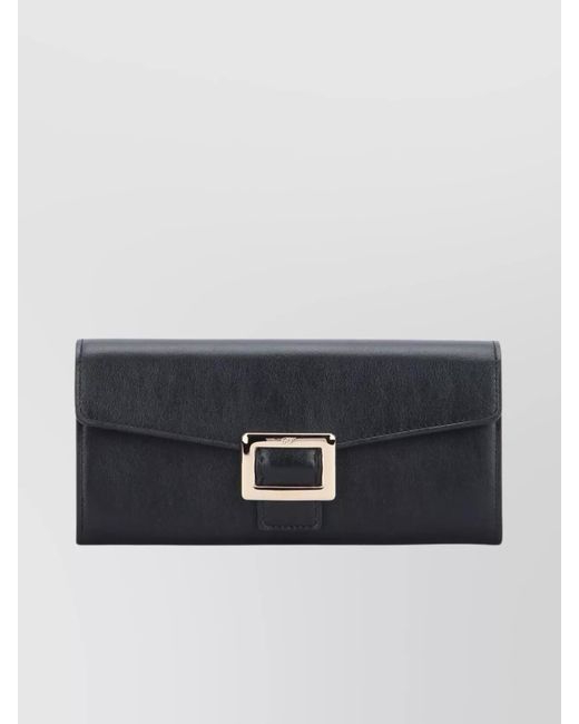 Roger Vivier Blue Leather Purse