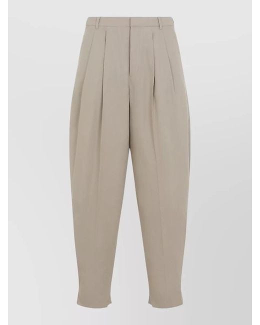 Céline Natural Montauk Cotton Barrel Leg Pants for men