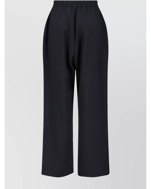Y-3 Blue Straight-Leg Track Pants