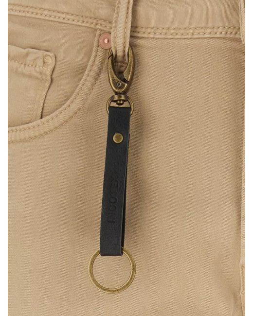 Incotex Natural Stretch Cotton Pants Five Pocket Design
