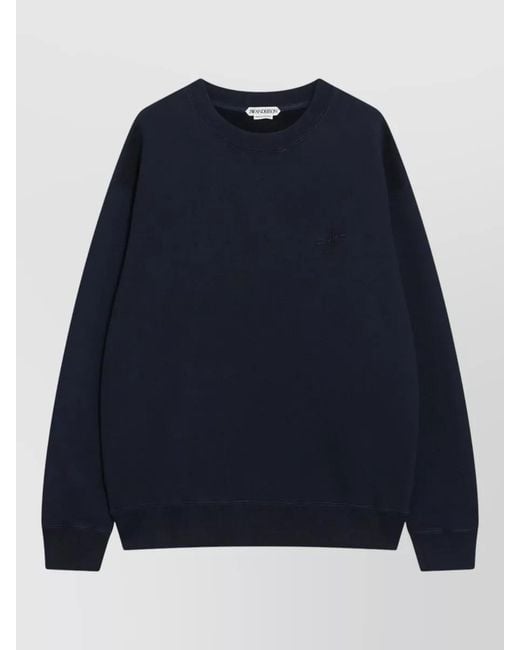 J.W. Anderson Blue Cotton Sweatshirt for men