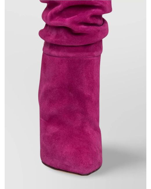 Paris Texas Pink Leather Boots