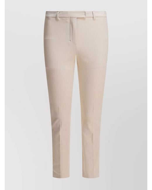 Max Mara White Tailored Trousers