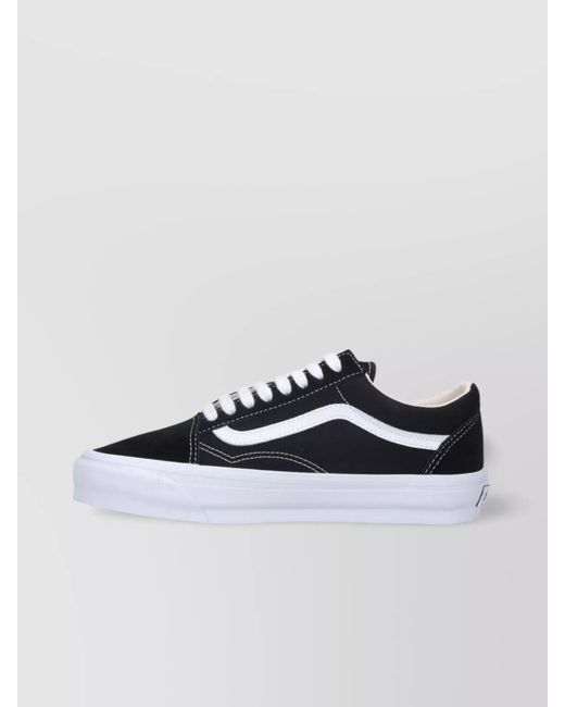 Vans White Suede Leather Low Top Sneakers for men