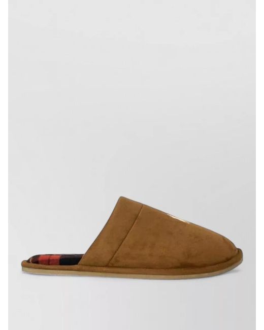 Ralph Lauren Brown Polyester Slippers for men