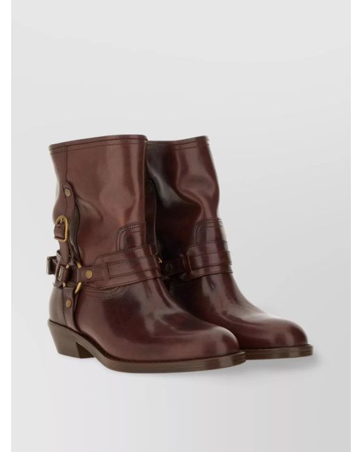 Isabel Marant Brown Leather Boots