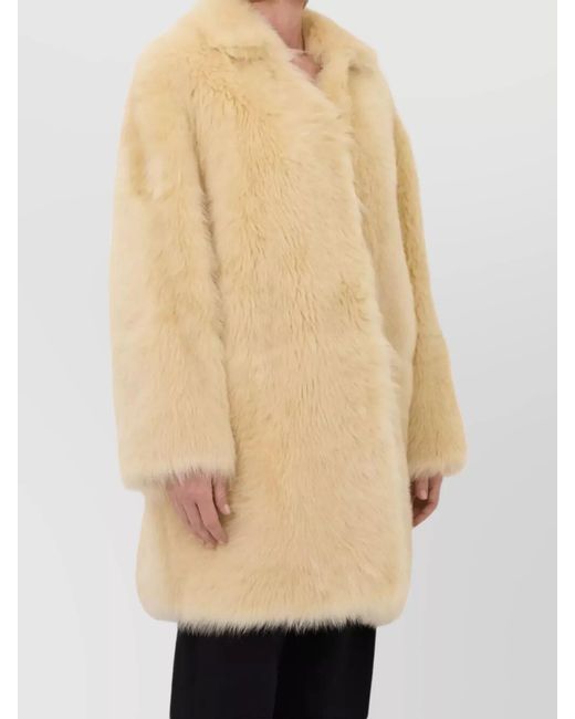 Loulou de Saison Natural Leather Fur Coat