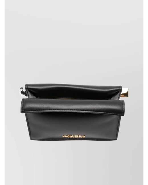 Jacquemus Black Small Round Clutch Bag C