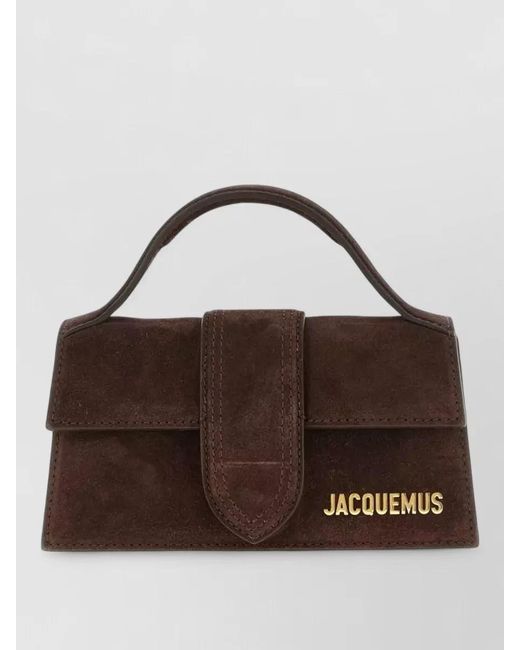 Jacquemus Brown Le Bambino Mini Leather Shoulder Bag