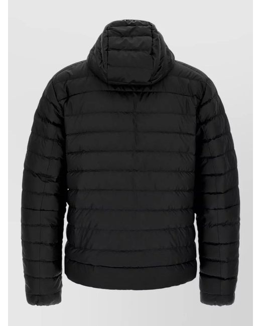 Canada Goose Blue Down Hooded Quilted Puffer Jacket for men