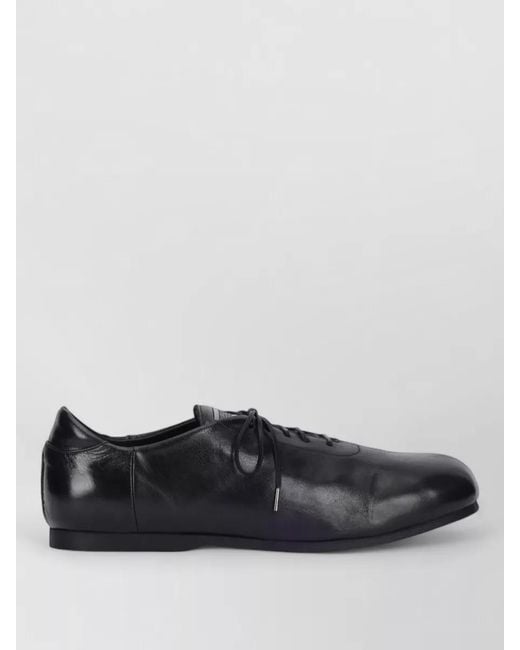 Our Legacy Black Leather Moccasin Loafers for men