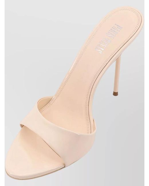 Paris Texas Pink Patent Leather Lidia Mules