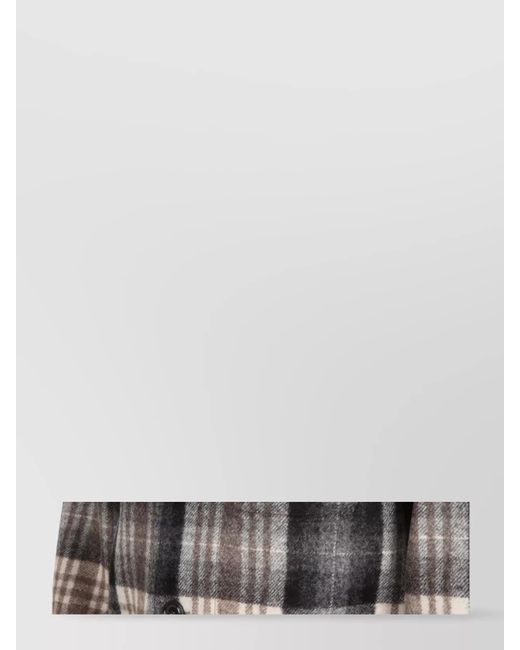 Aspesi Gray Winter Shirt Jackets for men