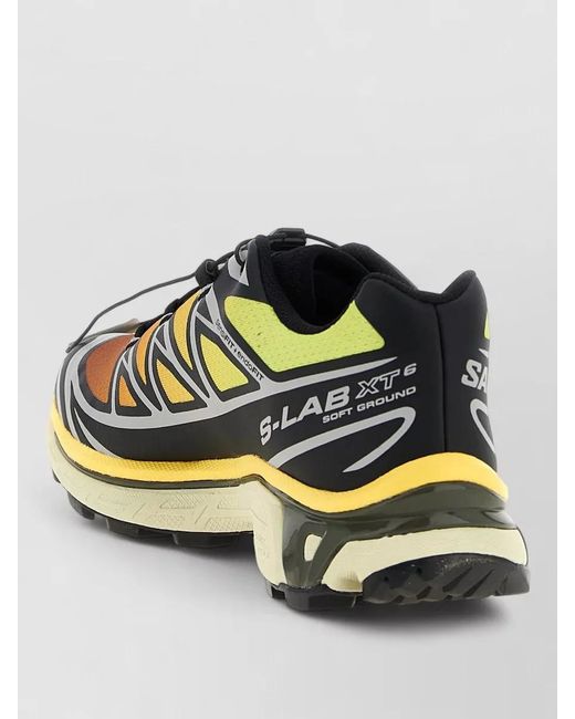 Salomon Multicolor Xt6 Mesh Upper Rubber Outsole Sneakers for men