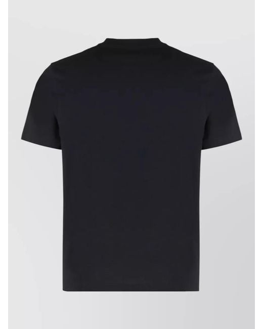 Axel Arigato Black Organic Cotton Logo Crew Neck T Shirt for men