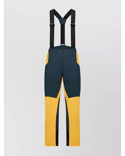 Dior Blue Woven Trousers With Elastic Waistband And Adjustable Straps for men