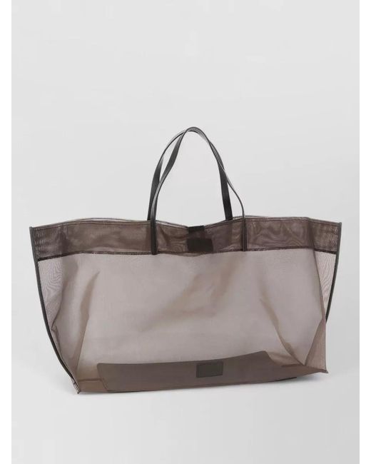 Staud Multicolor Large Mesh Tote Bag